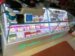 【湖北孝感商場超市便利店煙柜臺展柜玻璃柜】-
